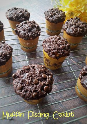 Foto resep Muffin Pisang Coklat