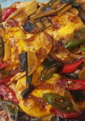 Foto resep Telur Ceplok Saus Kecap
