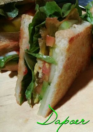 Foto resep #129. Burger roti tawar