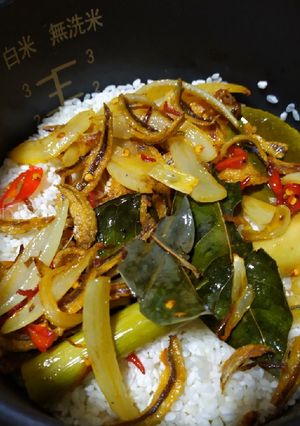 Foto resep Nasi Liwet Ricecooker