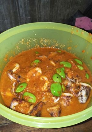 Foto resep Cumi sambal pete