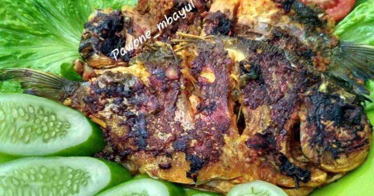 Resep Ikan Bawal Bakar Teflon Oleh Pawone_mbayul - Cookpad