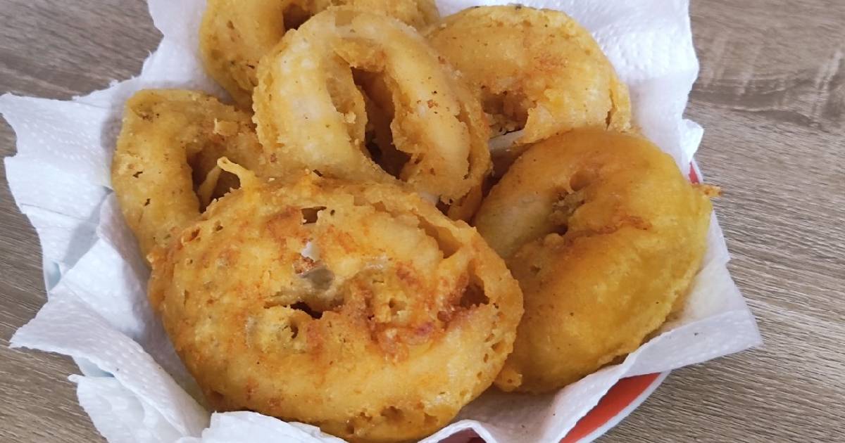 Resep 370. Fried Calamari (Beignet de Calamar) oleh LinaS_Cuisine - Cookpad