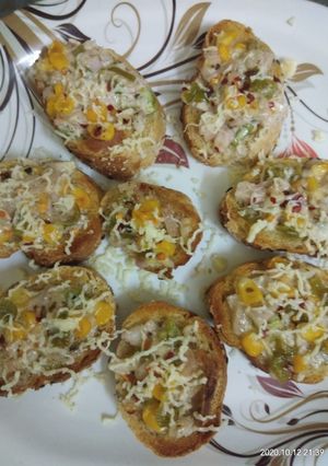 A picture of Bruschetta.