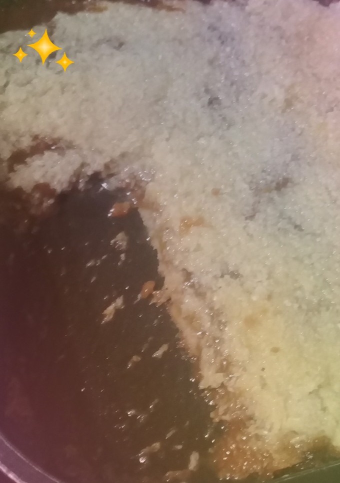 Una foto de Torta de coco y dulce de leche😋❤