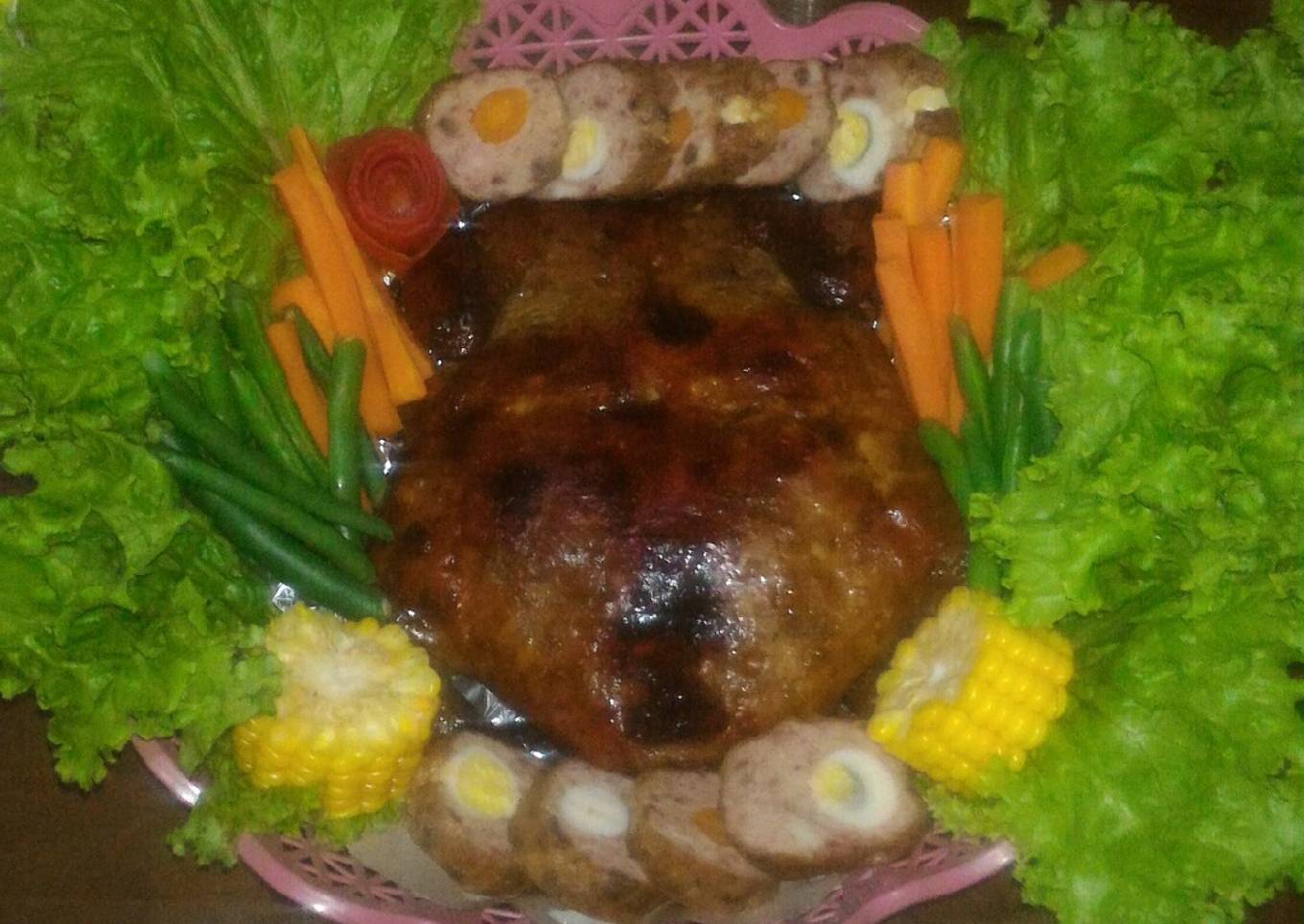 Ayam kodok panggang