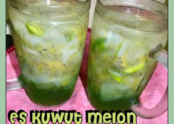 Resep Terbaru Es Kuwut Melon Ala Restoran