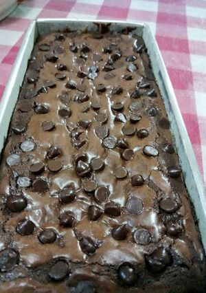 Foto resep Brownies Shiny Crust (No mixer)
