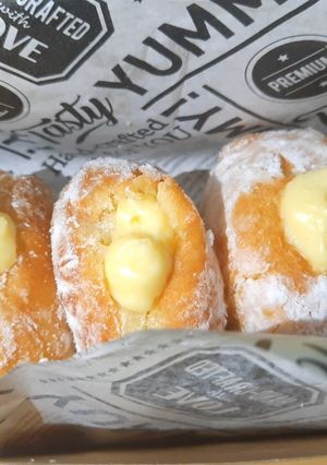 Foto resep Bomboloni Vanilla Custard Cream