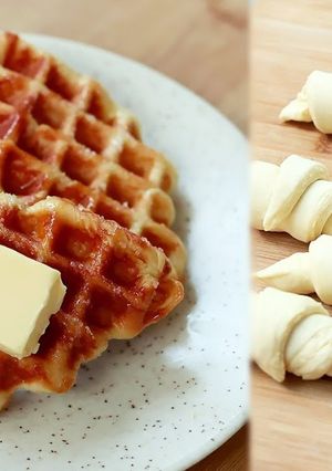 Foto resep Croissant Waffle (Croffle) Devina Hermawan