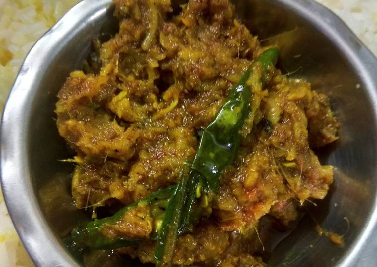 Recipe of Quick Mashed Bombay Duck