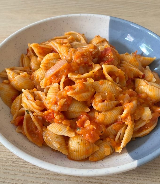 Foto resep Holly's fav: Tomato Pasta, dimasak pake fresh tomato