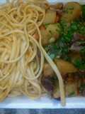Chanfainita con tallarines