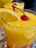 Sunrise Mocktail My Way - Orange & Mango Sunrise Juice!