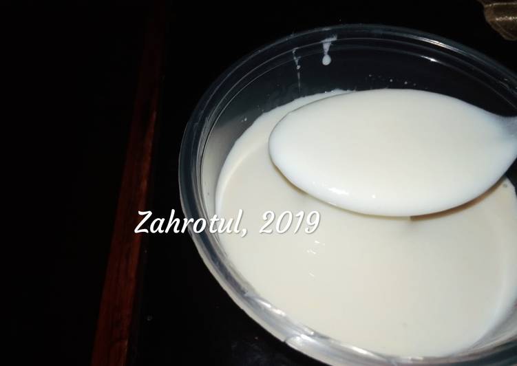 Greek Yogurt Homemade Simple 2 Bahan ✔️