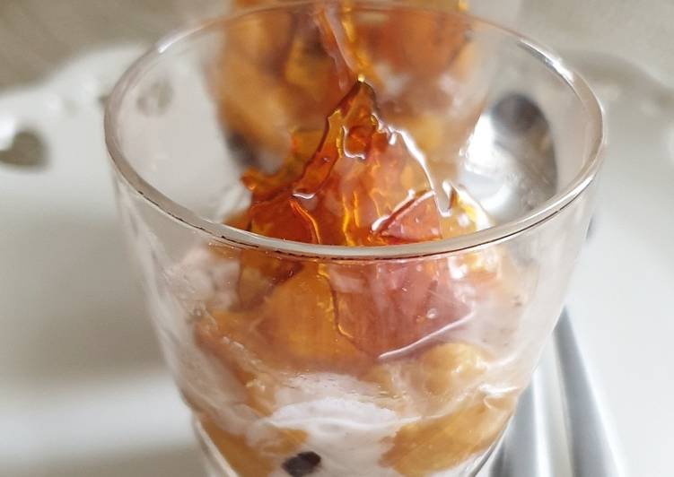 Bicchierino alle Pesche 🍑 Gelato e Caramello