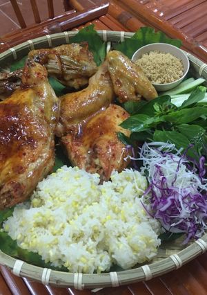Hình của món Gà Nướng Nam Bộ.