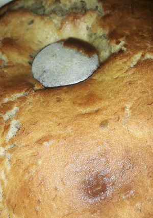 Una foto de Budín de bananas y semillas