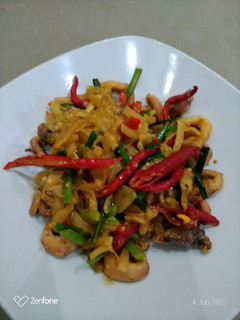 Foto resep Cumi goreng tepung saos telur asin