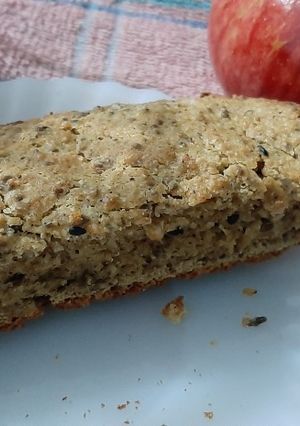 Una foto de Pan sin harina | de Avena 🍞