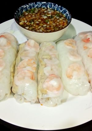 Foto resep Vietnamese Spring Rolls (Lumpia Vietnam/Salad Gulung Vietnam)