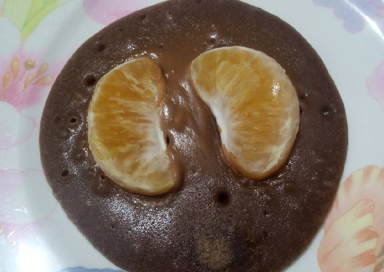 Pancake jeruk (no egg)