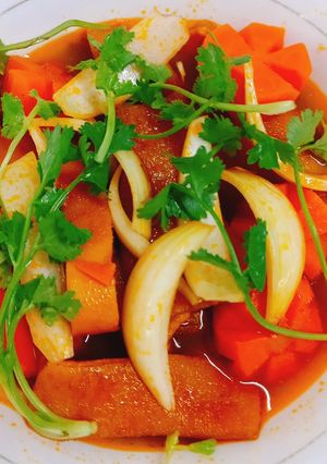 Hình của món Sách bò kho.