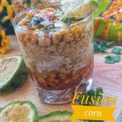 A picture of Fusion Corn Chaat.