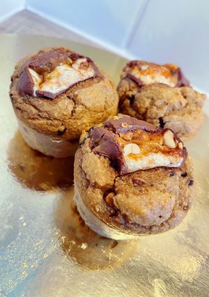 Une photo de Muffins façon snickers