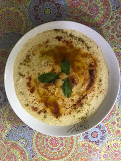 صورة لوصفة حمص طحينة