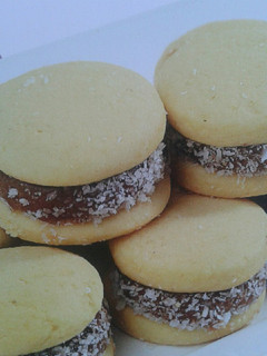 Una foto de Alfajores de maicena para celíacos