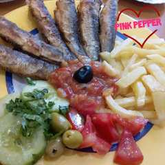 طبق السردين الشهي 👌🏻😋-レシピのメイン写真
