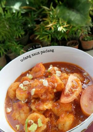 Foto resep Udang Saus Padang