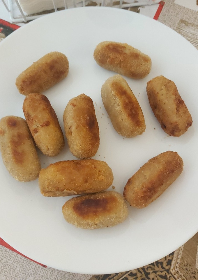 Una foto de Croquetas de pollo😁