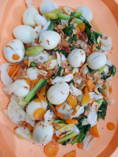 Foto resep Osengan sayur telur puyuh simple