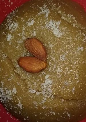 गेहूं का आटा हलवा (Wheat flour halwa recipe in hindi) रेसिपी मुख्य फोटो