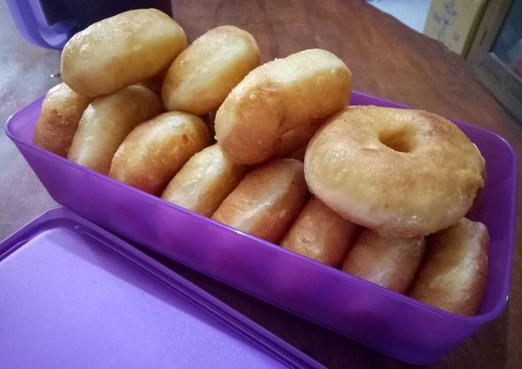 Resep Donat tanpa ulen anti gagal yang Enak