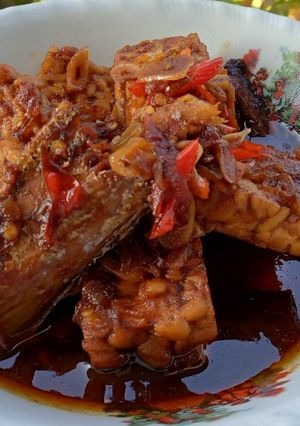 Foto resep Ikan Tongkol Tempe Kecap