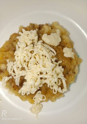 Foto resep Pisang panggang lumat keju