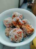 Bolitas energéticas de coco zanahoria 🥕❤️