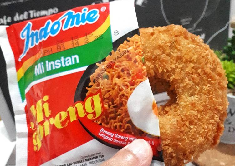 25. Donat Indomie Tanpa Loyang Tulban