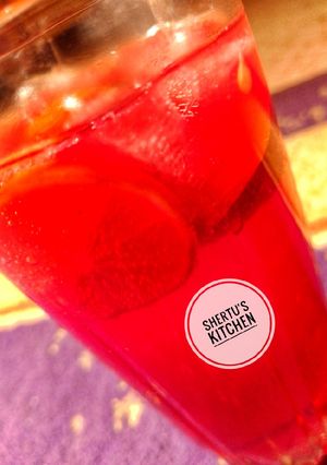 A picture of Mocktail drink.