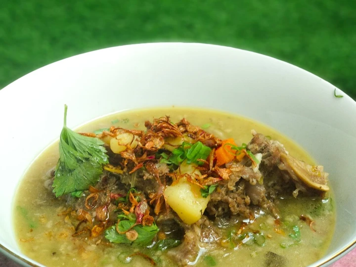 Cara Gampang Membikin Resep Sop Tulang sapi yang Bikin Ngiler Anti Ribet, Mantap Sekali