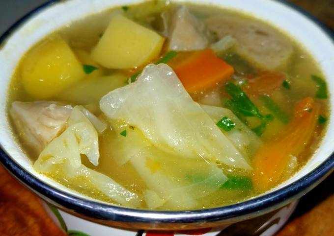 Resep Sayur Sop bakso oleh Meg s Cookpad