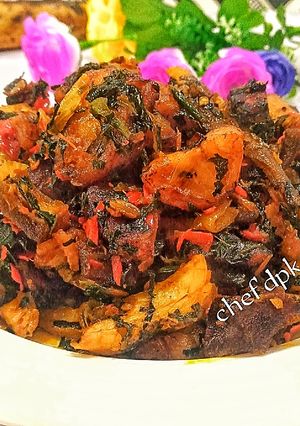 A picture of Plantain Veggies.