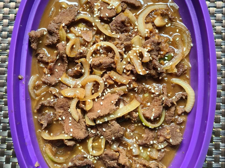Cara Mudah Menyiapkan Resep Beef teriyaki Anti Ribet, Mantap