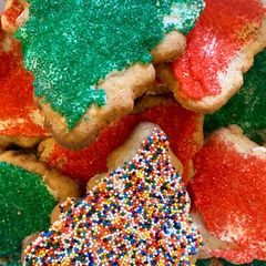 A picture of Christmas Cut Out Cookies.
