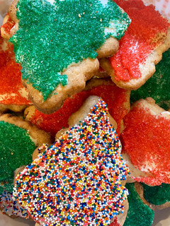 A picture of Christmas Cut Out Cookies.