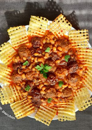 عکسی از دستور خورشت ترشی گورما با میت بال 🌸 خورشت گیلانی