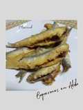 Marinated Fried Anchovies